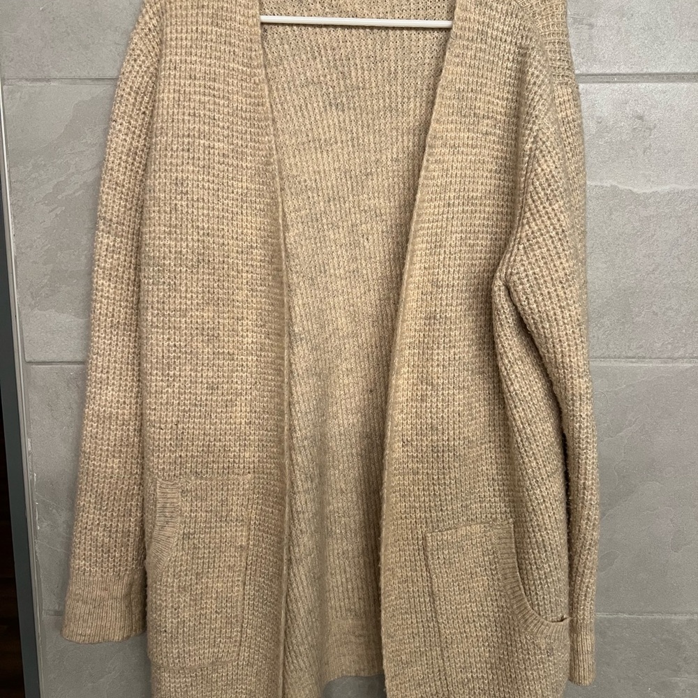 Time and Tru Tan Women's Cardigan